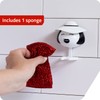 Mrs. Sponge Kitchen Sponge Holder - Plastic Dish Sponge Holder