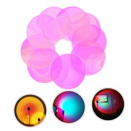 MOLUCKFU Sunset Film Sheets Rgb Color Light Filters for Photo Video Studio Lighting