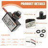 JAMHER 5 Pack 105V-130V AC Photocell Light Sensor Light Control