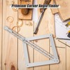 Pcmursal Pemium Corner Angle Finder Tool, Miter Saw Protractor with