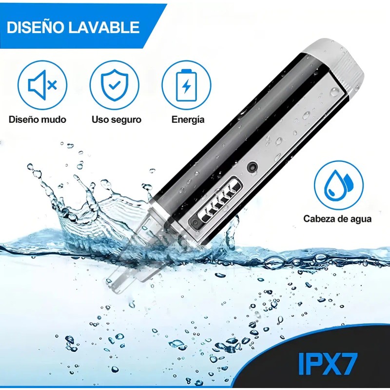 Waikil® 4 En 1 Afeitadora Rasuradora Barba Eléctrica Recargable Kit