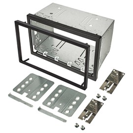 tomzz Audio 2400-056 2DIN Double ISO DIN Metal Frame Installation Bay Radio Faceplate Installation Kit Installation Frame China/Android Devices