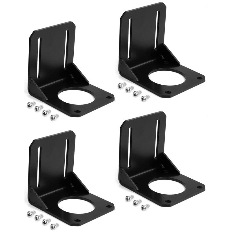 QWORK Set of 4 57 Stepper Motor Holders, Nema 23
