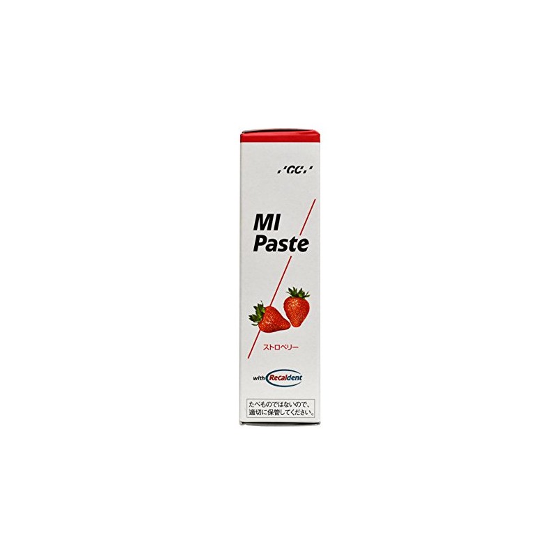GC MI Paste Strawberry, 1.4 oz (40 g), Pack of