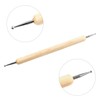 QWORK 10PCS Dotting Tools Set for Nail Art, Embossing Pattern