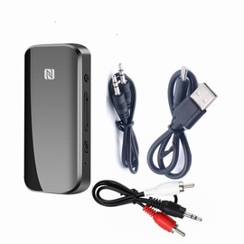 YuYue Electronic Bluetooth 5.0 Aux Adapter Wireless Dongle NFC TF Card 3.5mm Jack Handsfree for TV PC Speaker Car Kit Audio Receiver Transmitter