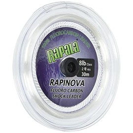 Rapala(ラパラ) リーダー ラピノヴァ ショックリーダー フロロカーボン 30m 2.0号 8lb クリア RFL30M8