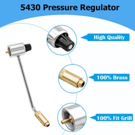 CHILIPILI 5430 Propane Stove Regulator Hose Kits for Coleman Stove Accessories/Propane Camping Grill, Gas Pressure Regulator with 6 FT Propane Adapter Hose, Not Fit for Coleman Roadtrip LXE Grills