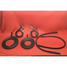 TOP QUALITY 1948-1952 FORD TRUCK 6 PIECE DOOR WEATHERSTRIP SEAL SET LEFT & RIGHT - PREMIUM!