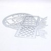 KSCRAFT Basket Jelly Tote Metal Cutting Dies Stencils for DIY