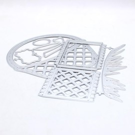 KSCRAFT Basket Jelly Tote Metal Cutting Dies Stencils for DIY Scrapbooking Decorative Embossing DIY Paper Card