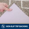 Finchitty Indoor Door Mat, Non-Slip Absorbent Resist Dirt Entrance Mat,