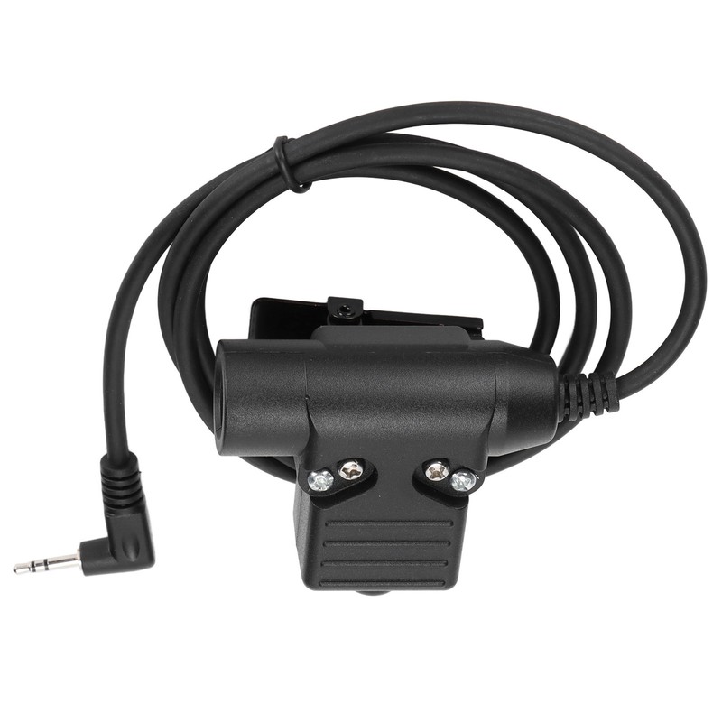 U94 PTT Military Adapter Military Radio Headset Adapter Compatible for