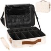 Relavel Large Makeup Case, Professional Makeup Artists Bag with Adjustable