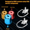 2pcs Locking Cap Key for 410A & R22 Refrigerant, Multi-Function