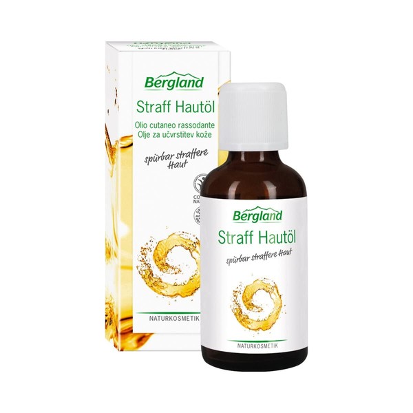 Bergland Straff Skin Oil, Skin Care, Body, Face, Natural Cosmetics, Skin, Herbal Active Ingredients, Skin Firmer, Content 50 ml