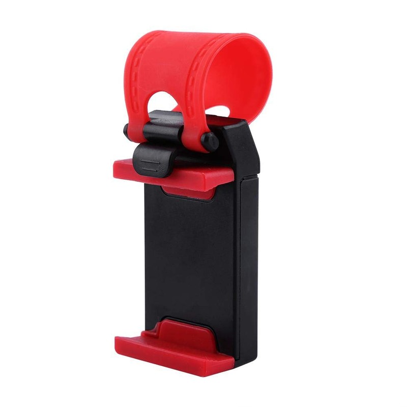 Steering Wheel Holder,Universal Car Elastic Steering Wheel Clip Mount Holder
