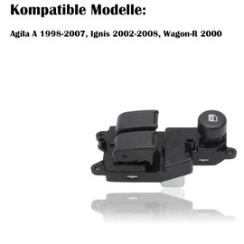 Window Regulator Knob for Agila A, Ignis, Wagon-R, Front Left Window Switch