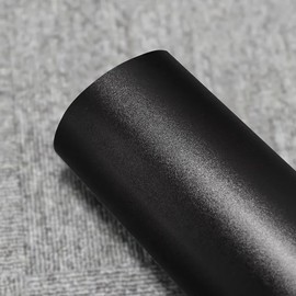 LZLRUN LZLRUN Frosted Matte Black Vinyl Wrap Roll Air Release Sticker Sheet Film DIY Decal Car Auto Vehicle Morotcycle Self Adhesive - 1ft x 10ft