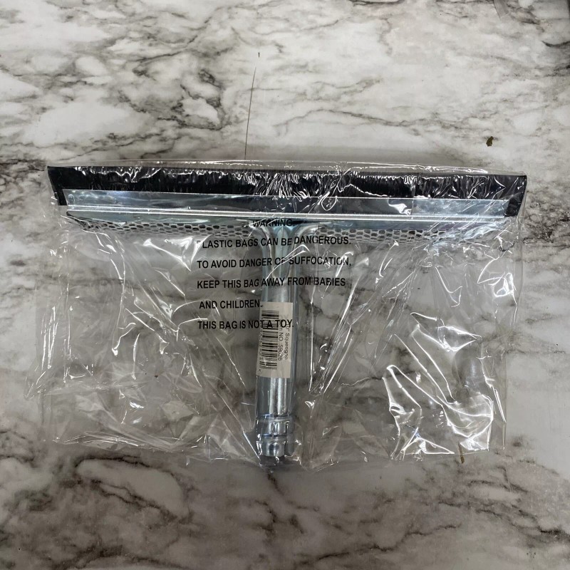 Unbranded Heavy-Duty Zinc-Plated Squeegee with 10" Head