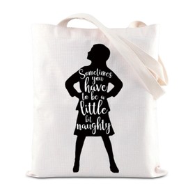 ENSIANTH Musical Tote Bag Drama Theatre Fans - Musical Lover Gift Comedy Theatre Merch Actor Actress Shoulder Bag (naughty bag)
