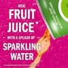 IZZE Sparkling Water Juice Beverage Blend, Apple, No Sugar Added,