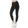 Leggings Depot Women's Reflective 7/8 Yoga Pants with Pockets-P524, Fatal