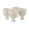 Premier Housewares Georgia Egg Cups - Cream, Set of 4