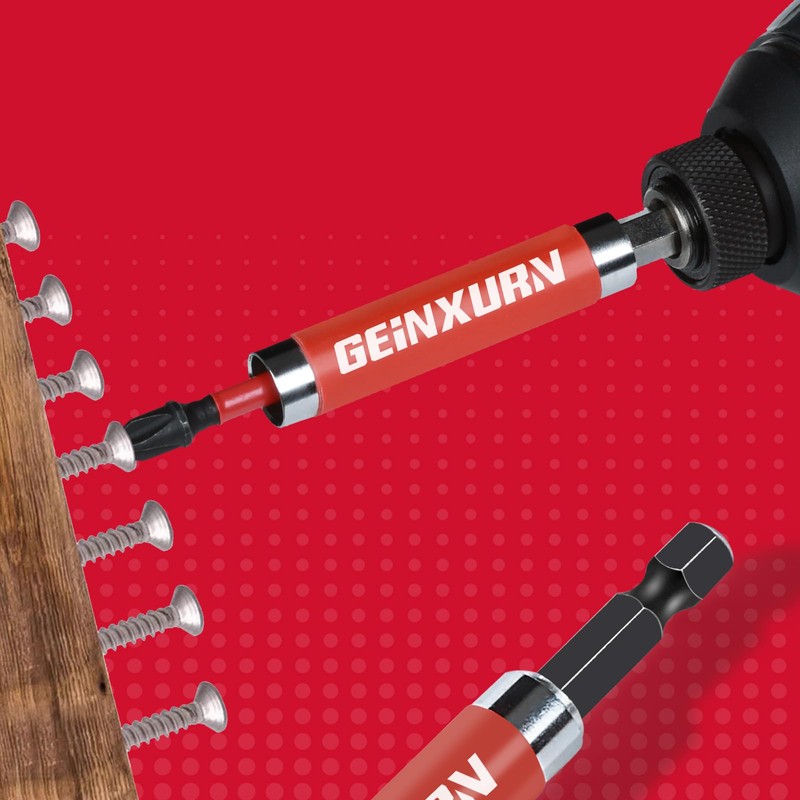 Geinxurn 5 PCS Drive Guide with Self Retracting Sleeve, Mixed