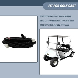 48V Complete Main Wiring Harness Control Wiring Harness for Golf Cart EZGO TXT48 TXT Freedom TXT 2010-2022 48 Vote Golf Cart Wiring Kit Electronic Speed Control Harness