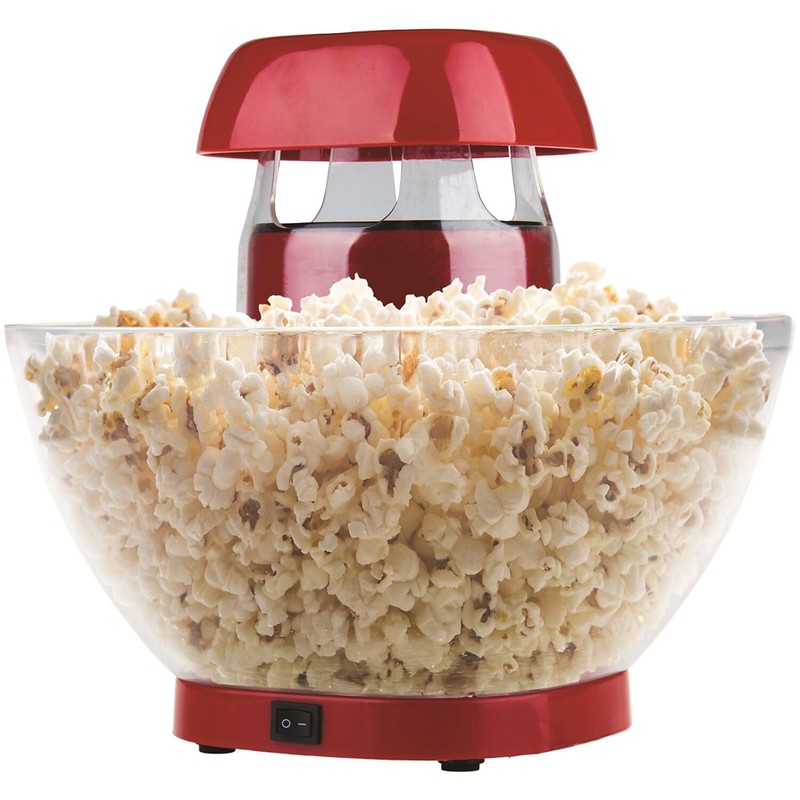 Brentwood PC-490R Jumbo Hot Air Popcorn Maker,24-Cup,Red