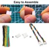 1.25mm Male and Female Connectors Socket and Plug with Pre-Crimped