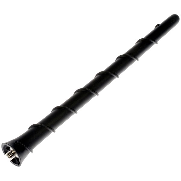 Dorman 76030 Short Rubber Antenna Mast - Black Compatible with