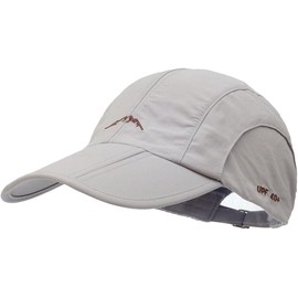 Laquest Foldable Hat, Cap, Outdoor, Waterproof, gray (light gray)