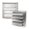 AIROPE Stainless Steel Ventilation Grille, Weather Protection Grille, 100 mm,