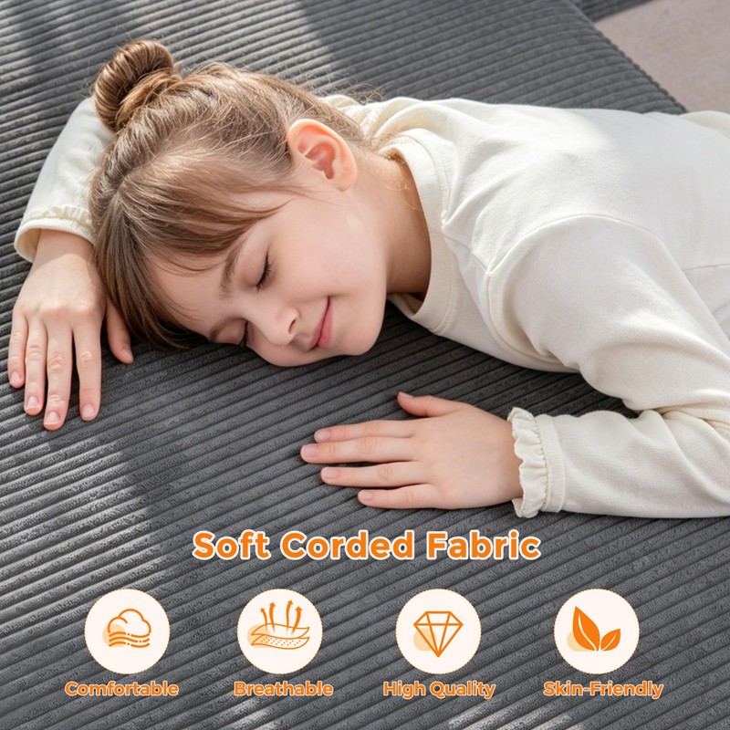 MAXYOYO Convertible Sofa Bed for Boys and Girls, Floor Kids