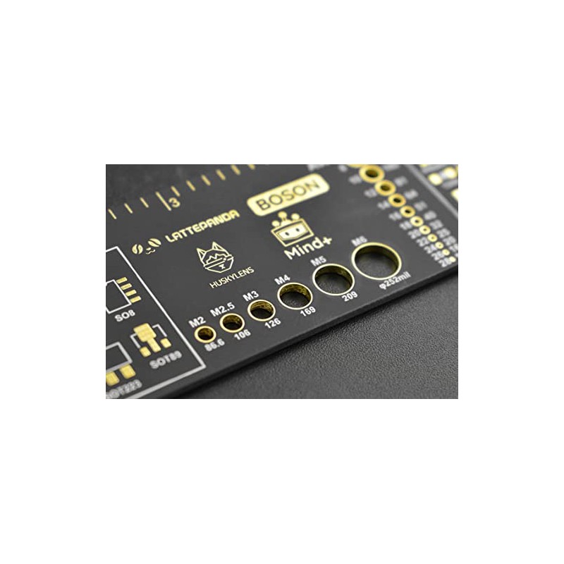 Teensy PCB Ruler - Mini 16 cm (Fibre Glass, Plastic,