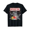 Movie Night Birthday Party Pajama Slumber Popcorn Cinema T-Shirt