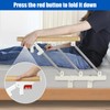 Bed Guard Rails for Adults with 19" Height for Enhanced