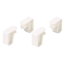HB-5199 Pearl Metal Dish Draining Plate Stand, Set of 4, Skit, White