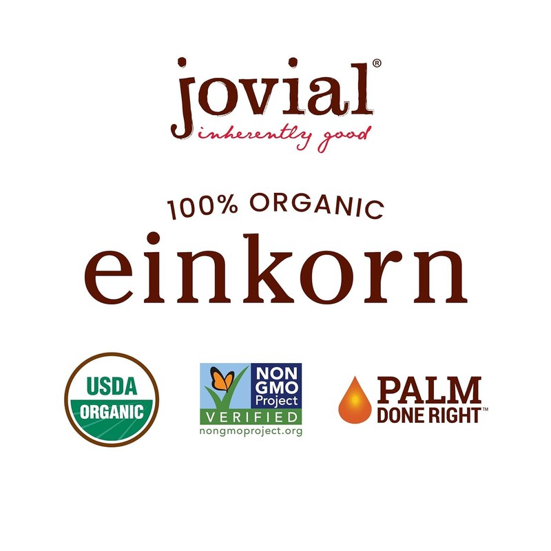 Jovial Organic Sourdough Einkorn Everything Crackers - Sourdough Crackers for