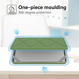 Smatree Hard EVA Protective Sleeve Case Compatible for 14inch DELL Latitude 7455 Copilot+PC/7450/7400/7410/7420/7440 or 2-in-1 Laptop Notebook Bag (Not Fit with Inspiron 14 Plus 7440!), Green (X8042G)