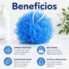 Pack 2 Piezas Borlas Exfoliantes para Baño T Taio I