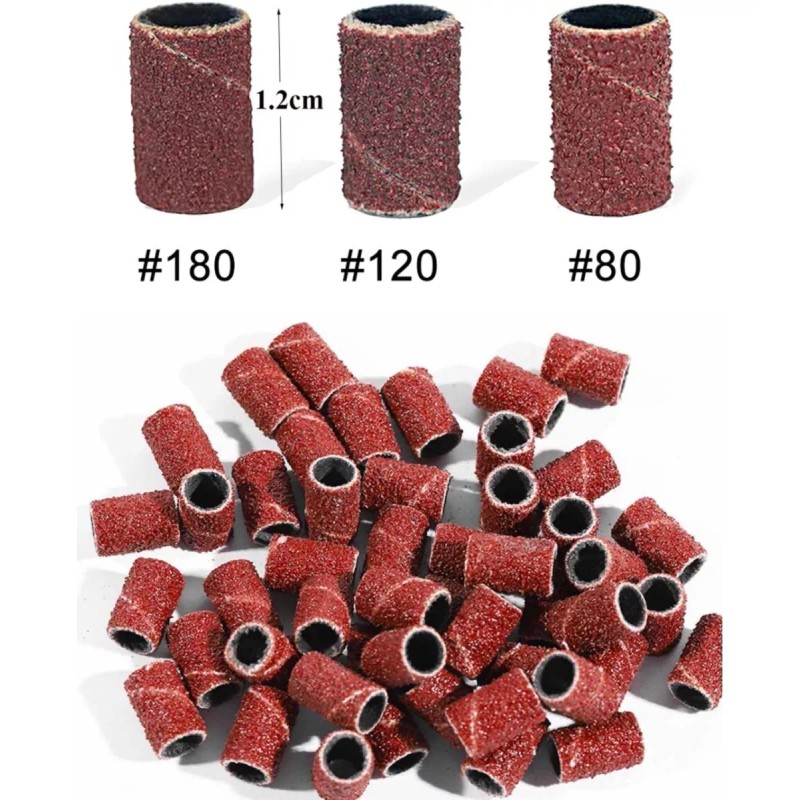 Mouyic Lija Barril Para Drill Pulidor Esmeril Manicure Torno Dreme