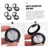 Cabilock 4 Pcs Empty Eyeshadow Case Multifunctional Compact Palette with