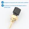 Coolant Temperature Sensor, ECT Temp Sensor Replace 158-0606, 1580606 Compatible