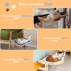 Cat Bedside Hammock and Window Perch, Cat Bed Attachment for