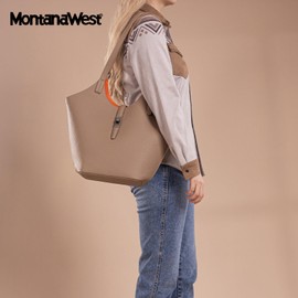 Montana West Slouchy Hobo Bag for Women Shoulder Purses Medium Size