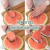 1 PCS Watermelon Fork Slicer Cutter 3-in-1 Watermelon Cutter Fruit
