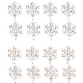 Felimoa Hair Pin, Hair Accessories, Snow, Hair Arrangement, 2 Colors, Total of 16 Pieces
